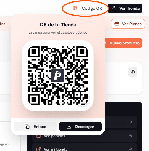 Generador de código QR