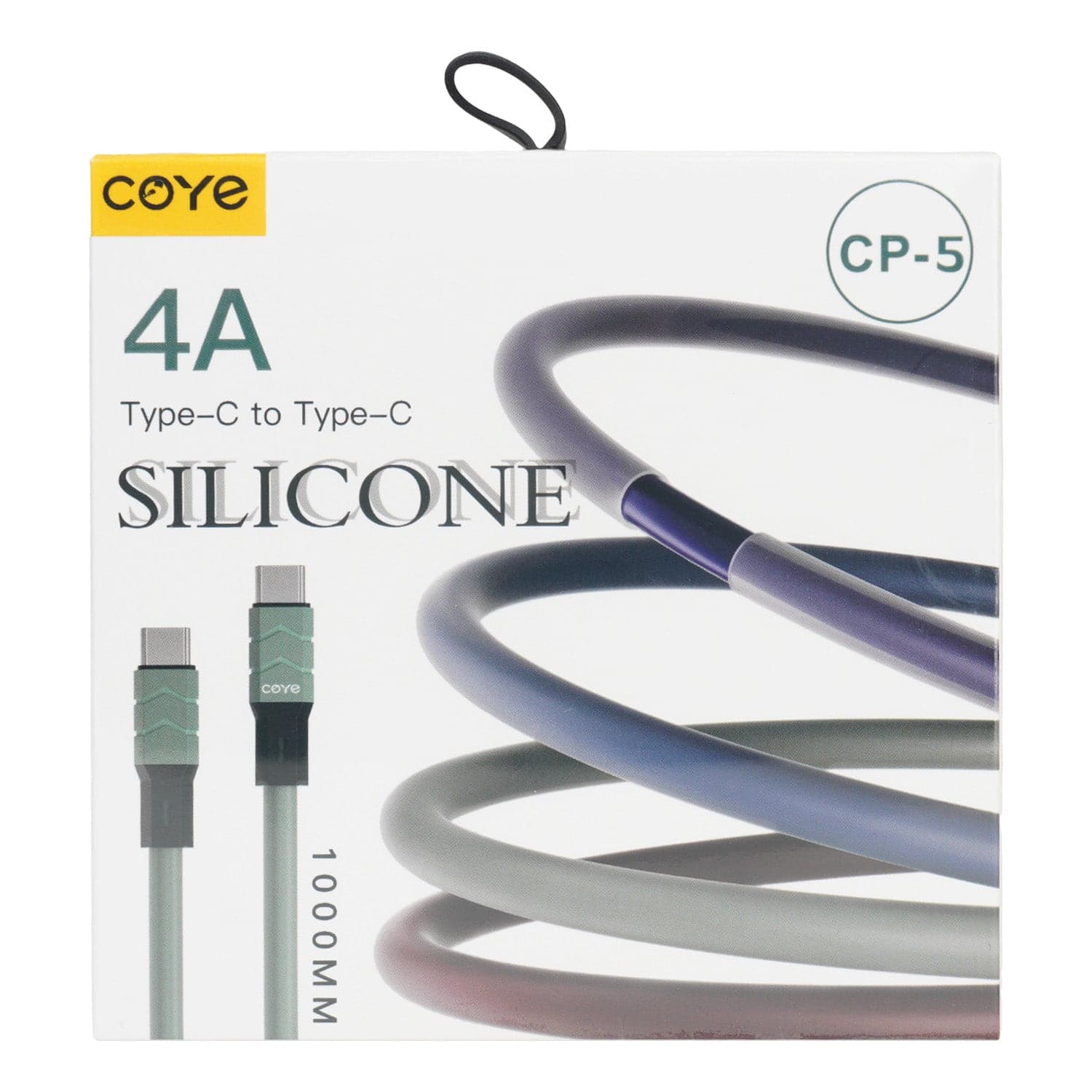 Cable de silicon de Tipo C a Tipo C