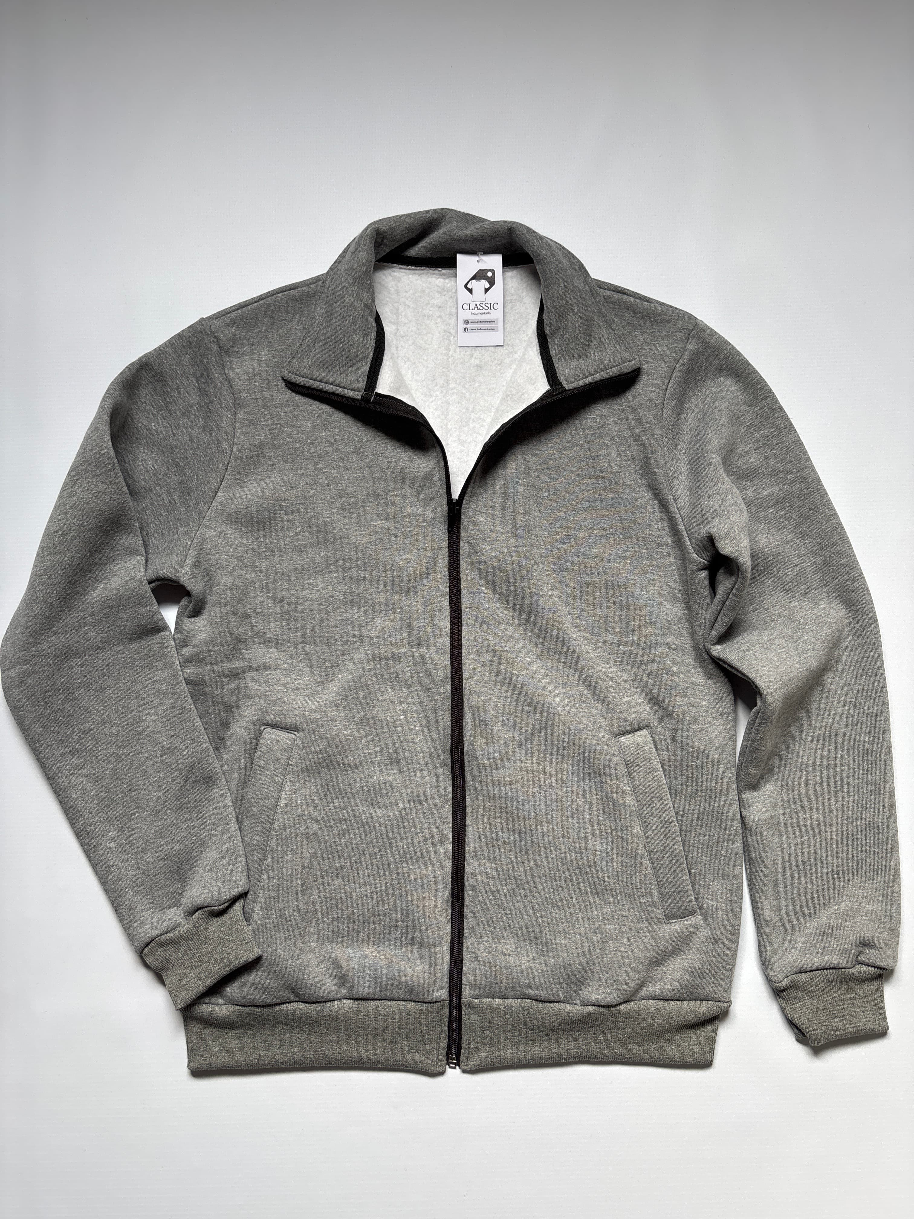 campera doble frisa, talle M