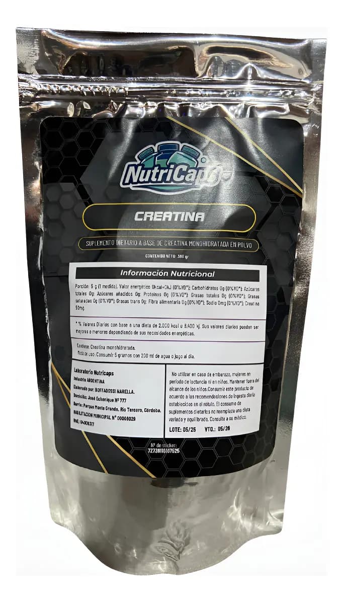 CREATINA MONOHIDRATADA 300GR