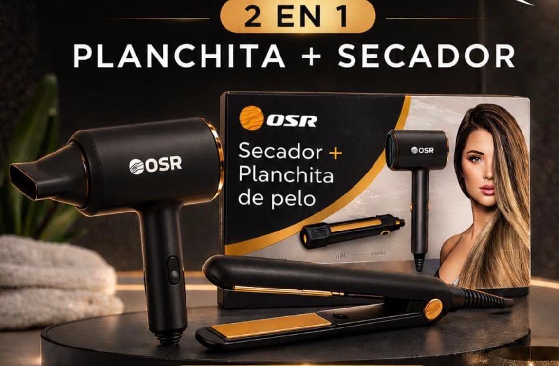 set planchita + secador