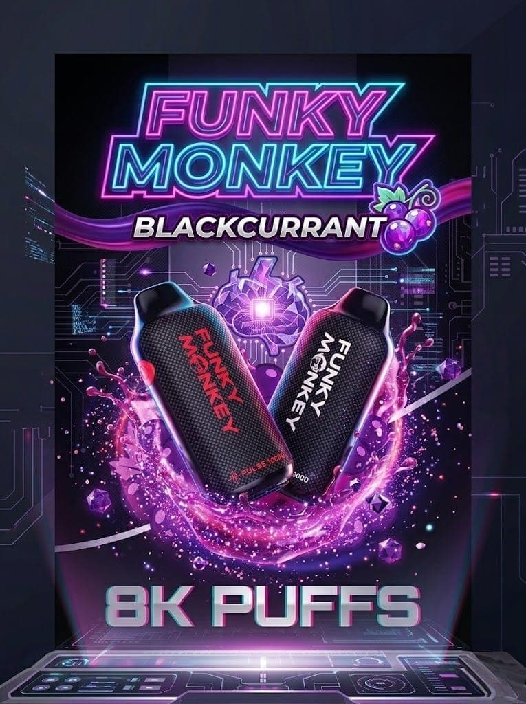 Funky Monkey - Blackcurrant 🔥