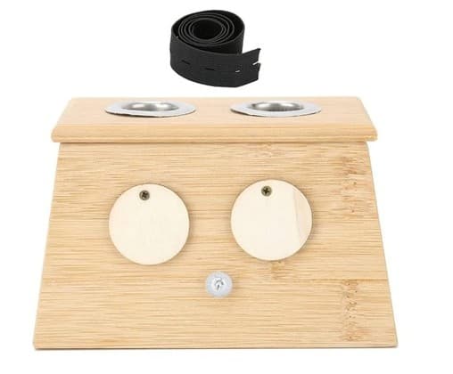 Caja de Moxibustión Bamboo 2 Agujeros