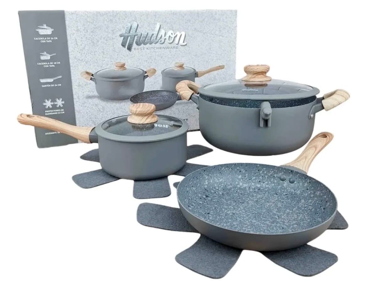 Bateria de cocina linea granito