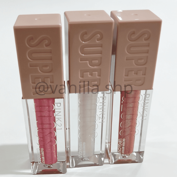 Gloss "super gloss" de Pink 21