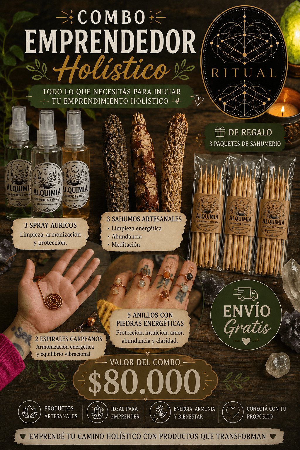 Combo emprendedor holistico