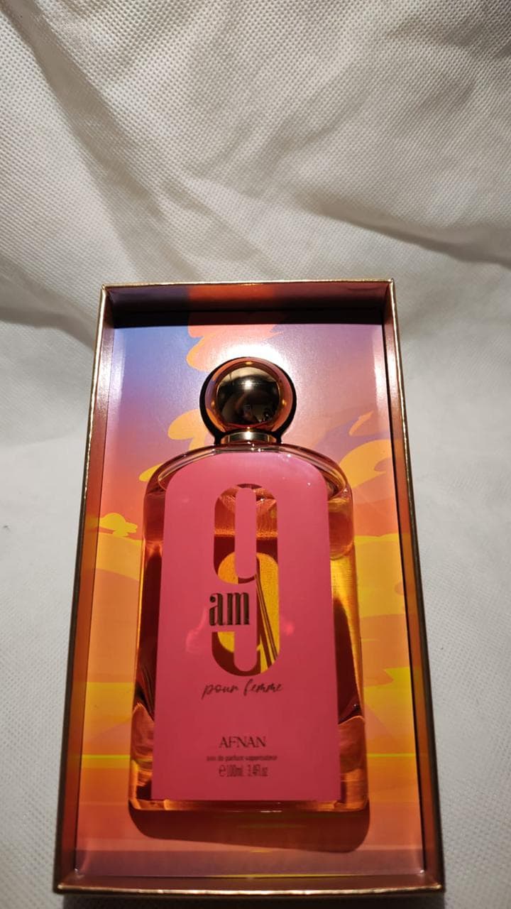 AFNAN 9AM FEMENINO ROSA 100ML