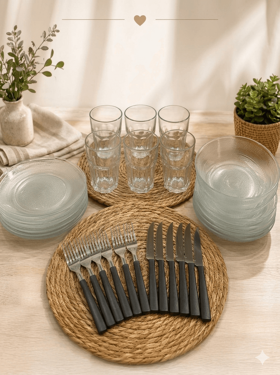 combo vajilla 30 pcs