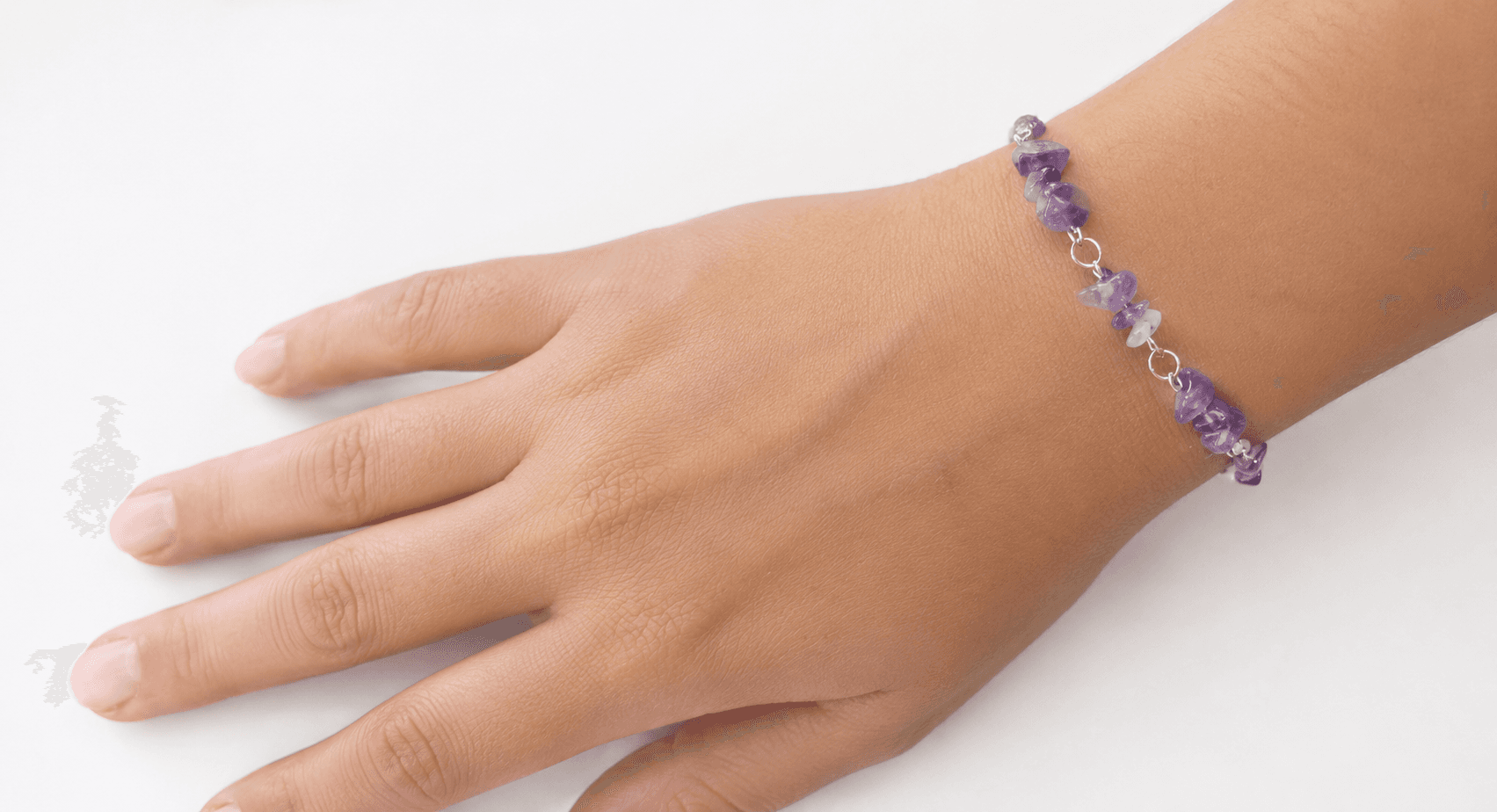Pulsera regulable piedras naturales