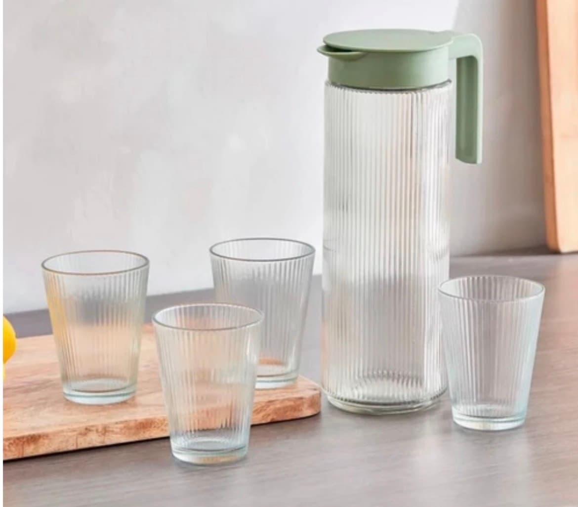 set jarra con vaso