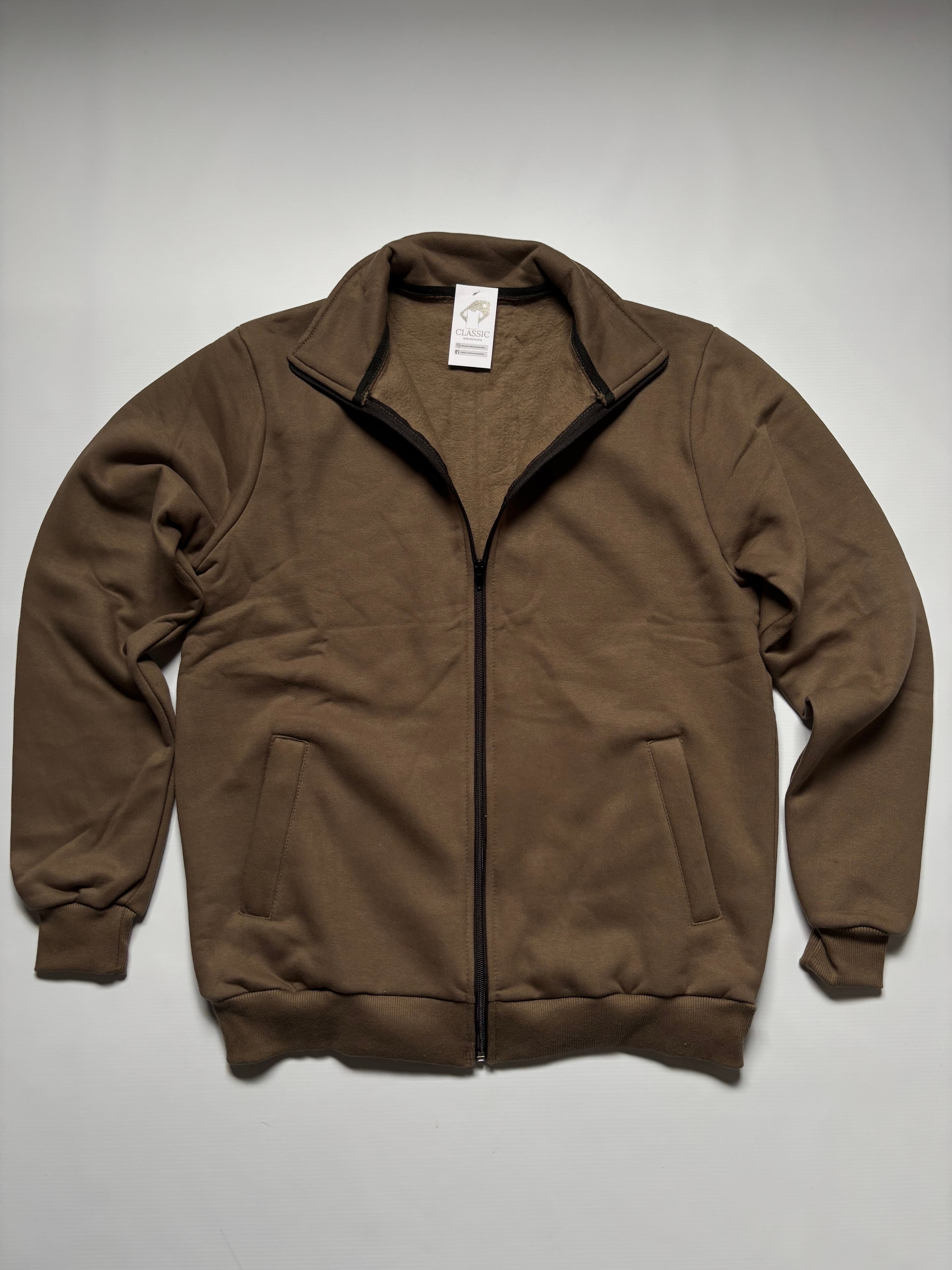 campera doble frisa, talle L y XXL