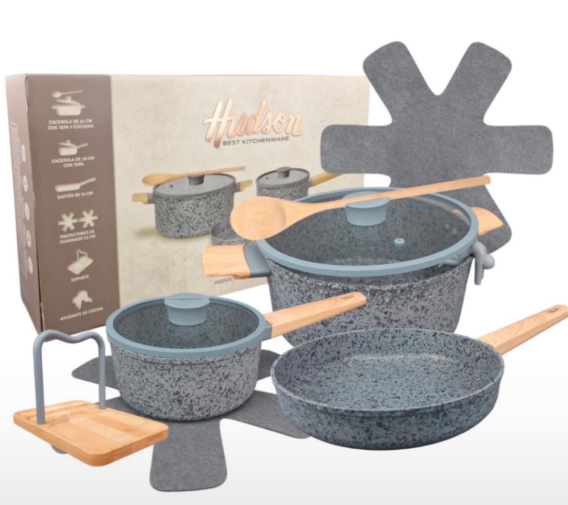 bateria de cocina stone hudson