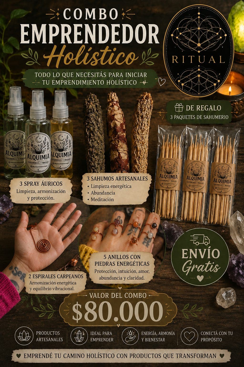 Combo emprendor holistico 3