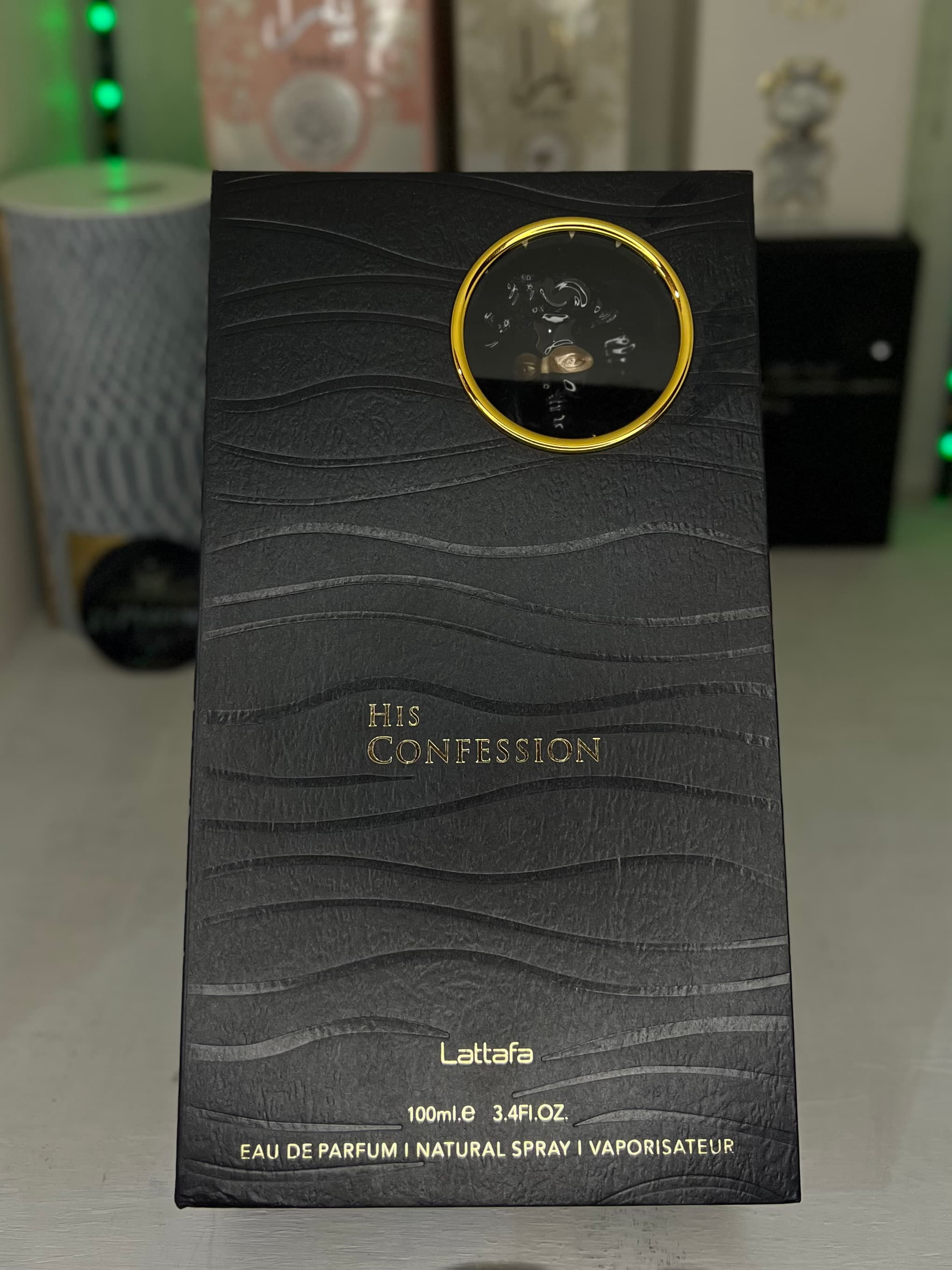 Perfume Lattafa His Confession Eau de Parfum Masculino 100ml