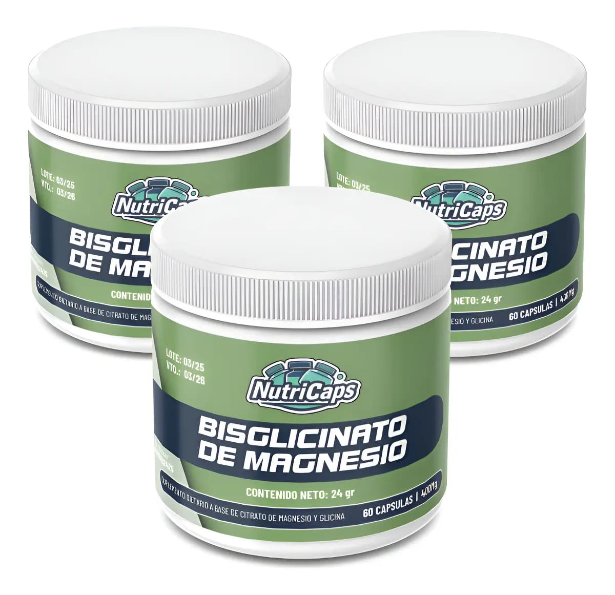 BISGLICINATO DE MAGNESIO X 60CAP