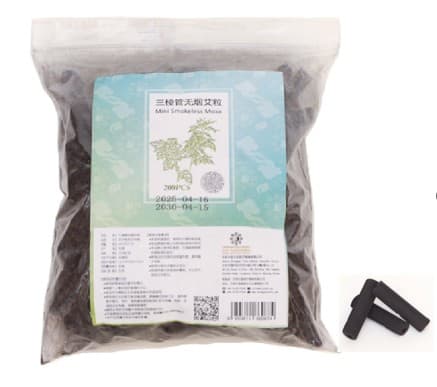 Pellet de Moxa Coreana SIN HUMO