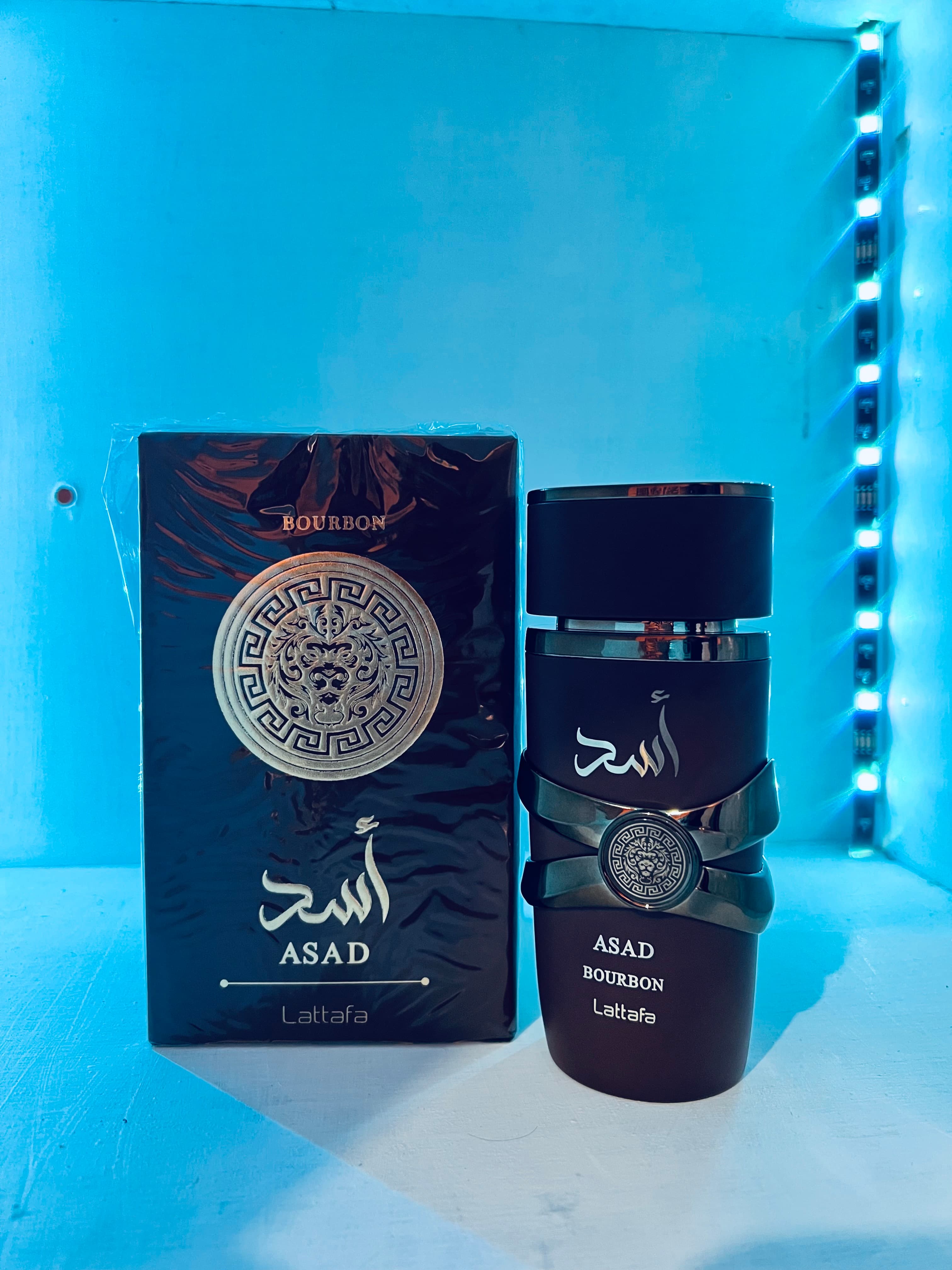 Perfume Lattafa Asad Bourbon Eau de Parfum Unissex 100ml
