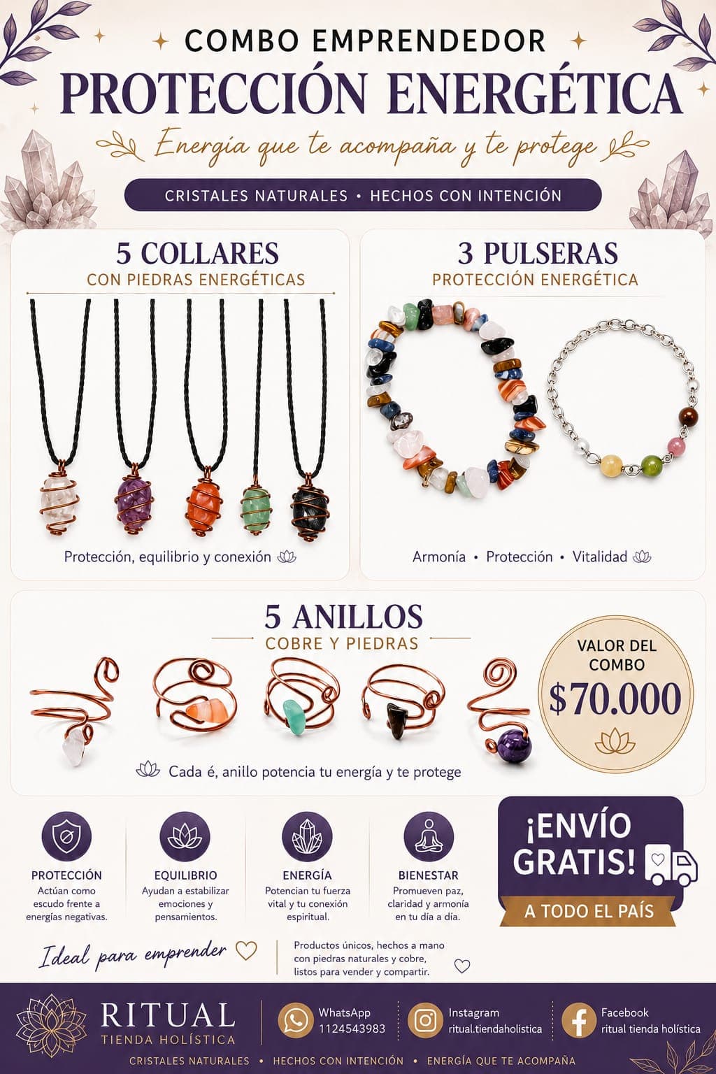 Combo emprendedor holistico 3