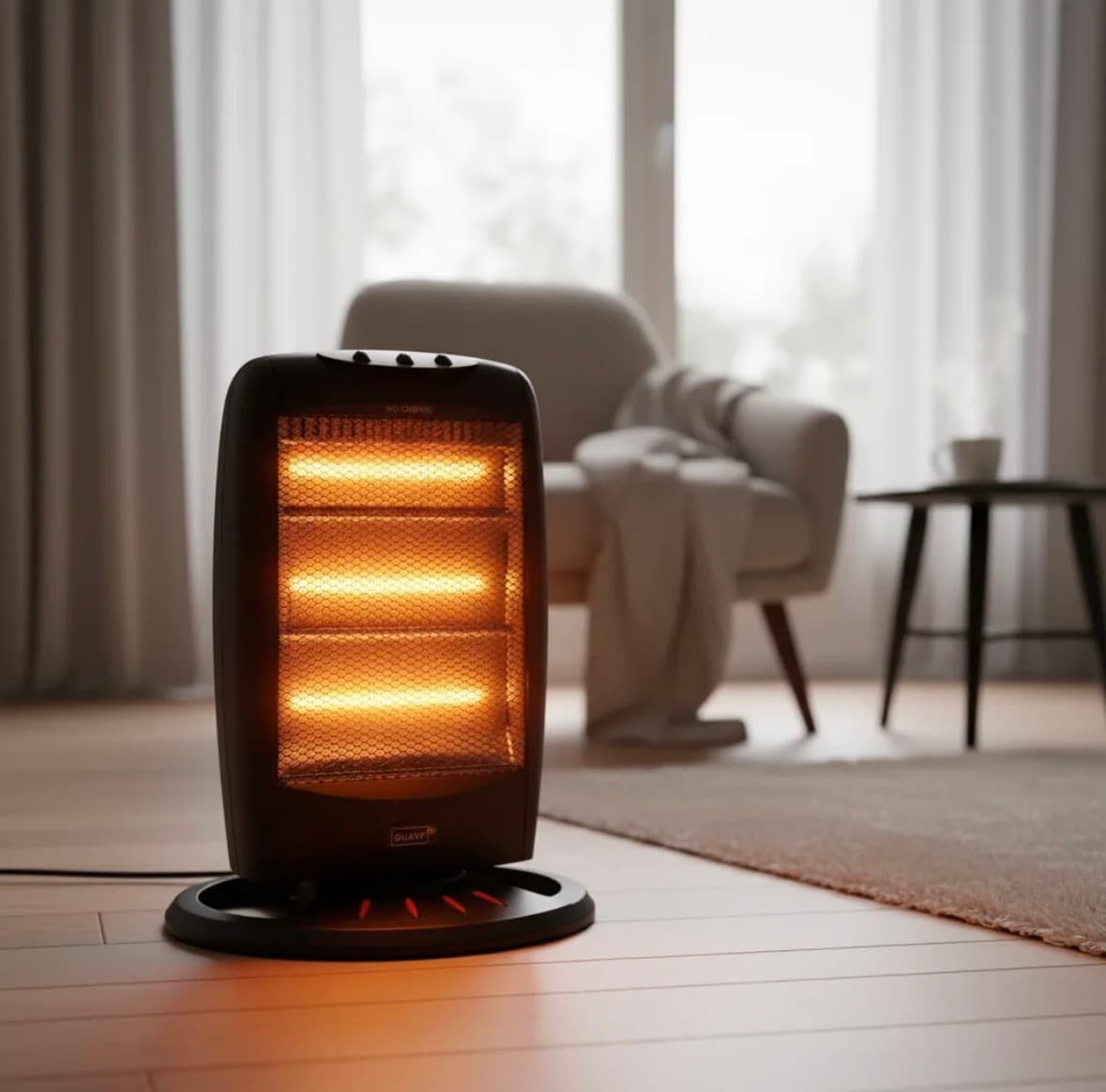 Estufa eléctrica 3 velas 1200w “Duavf”