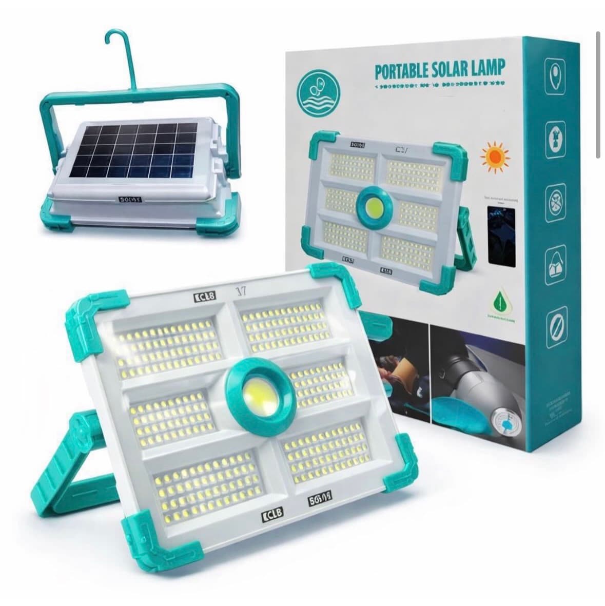 Reflector solar Led portátil 300W / 374 LED