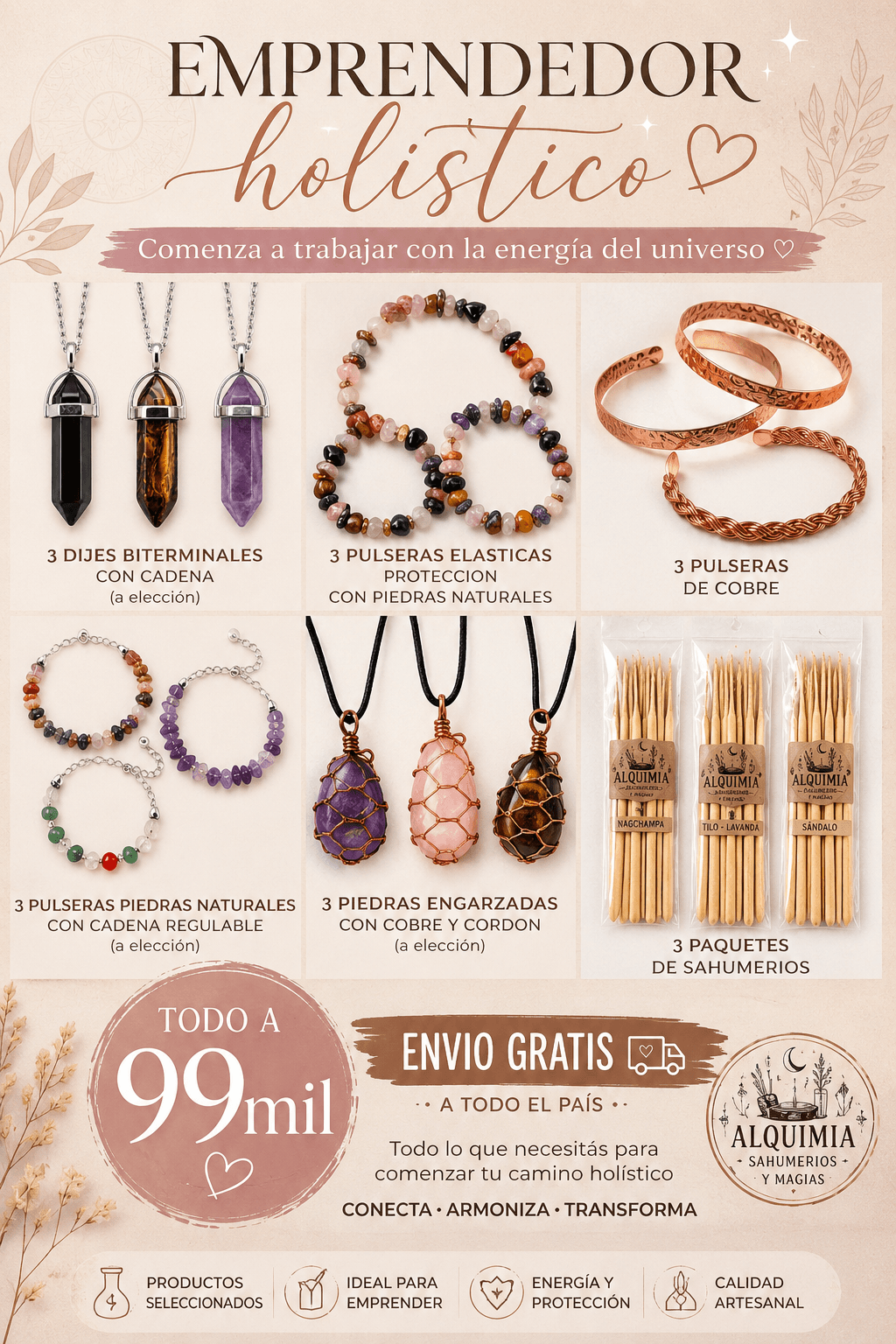 Combo emprendedor holistico
