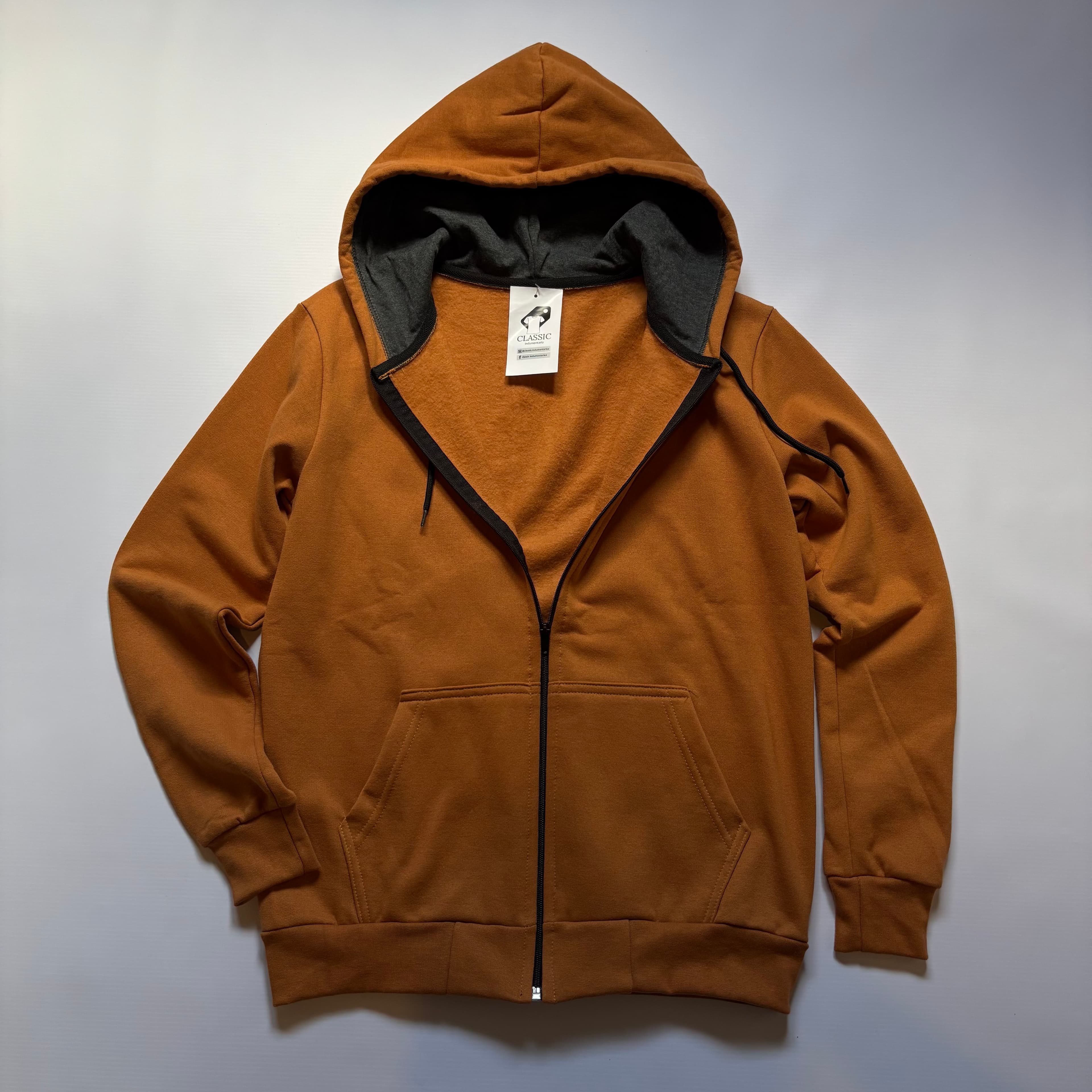 campera frisada, talle S