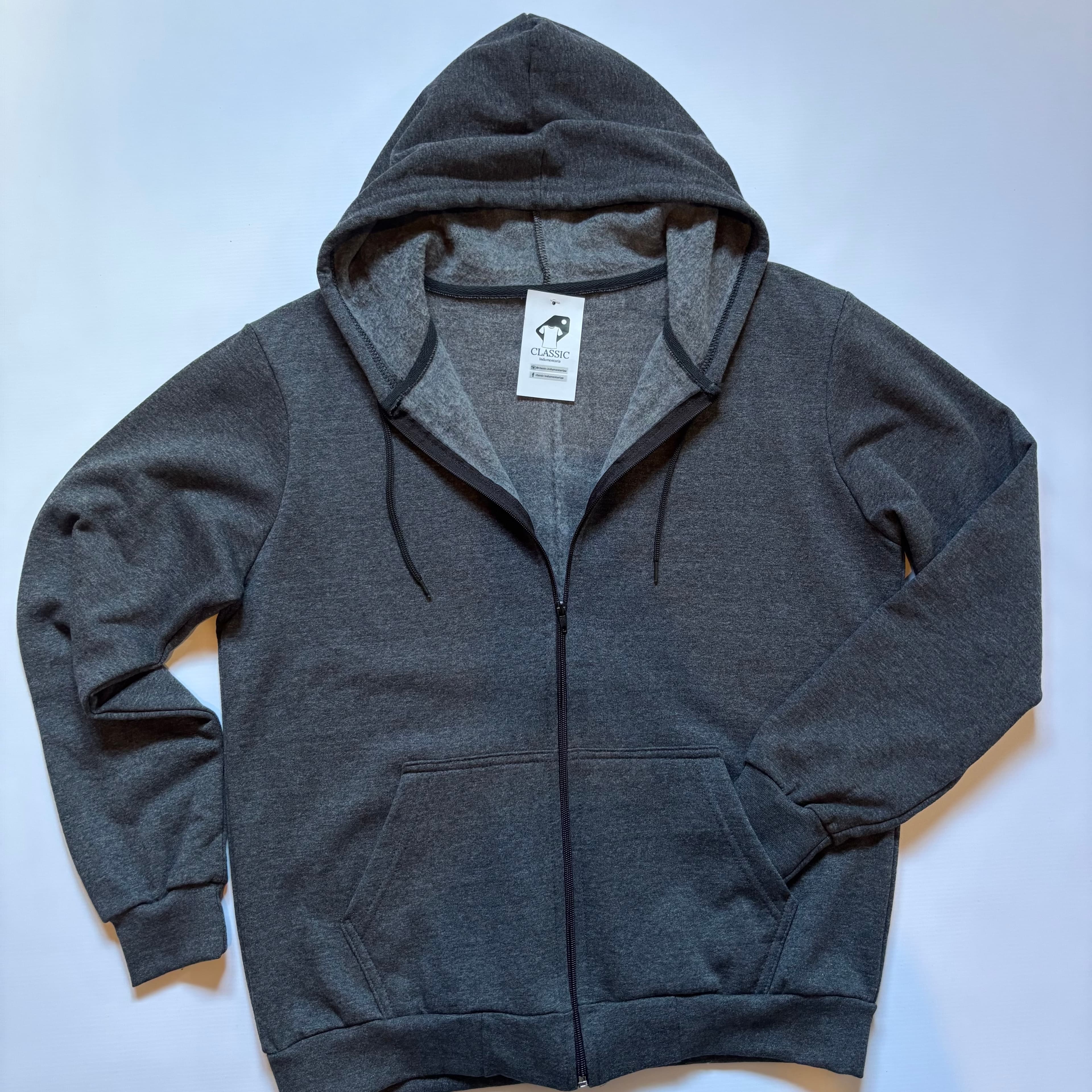 campera frisada, talle M