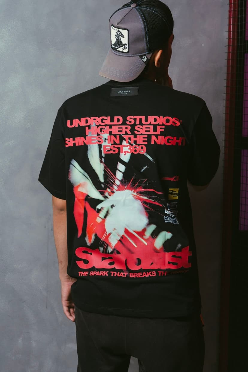 Undergol negra con diseño
