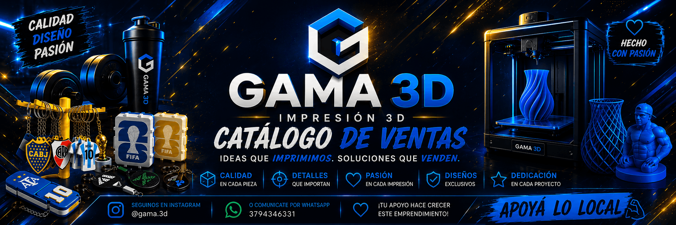 GAMA 3D