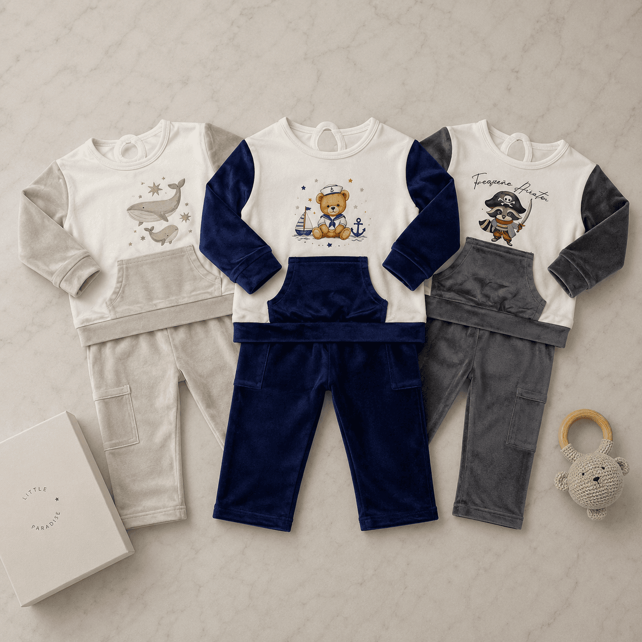 Conjunto Plush Bebe