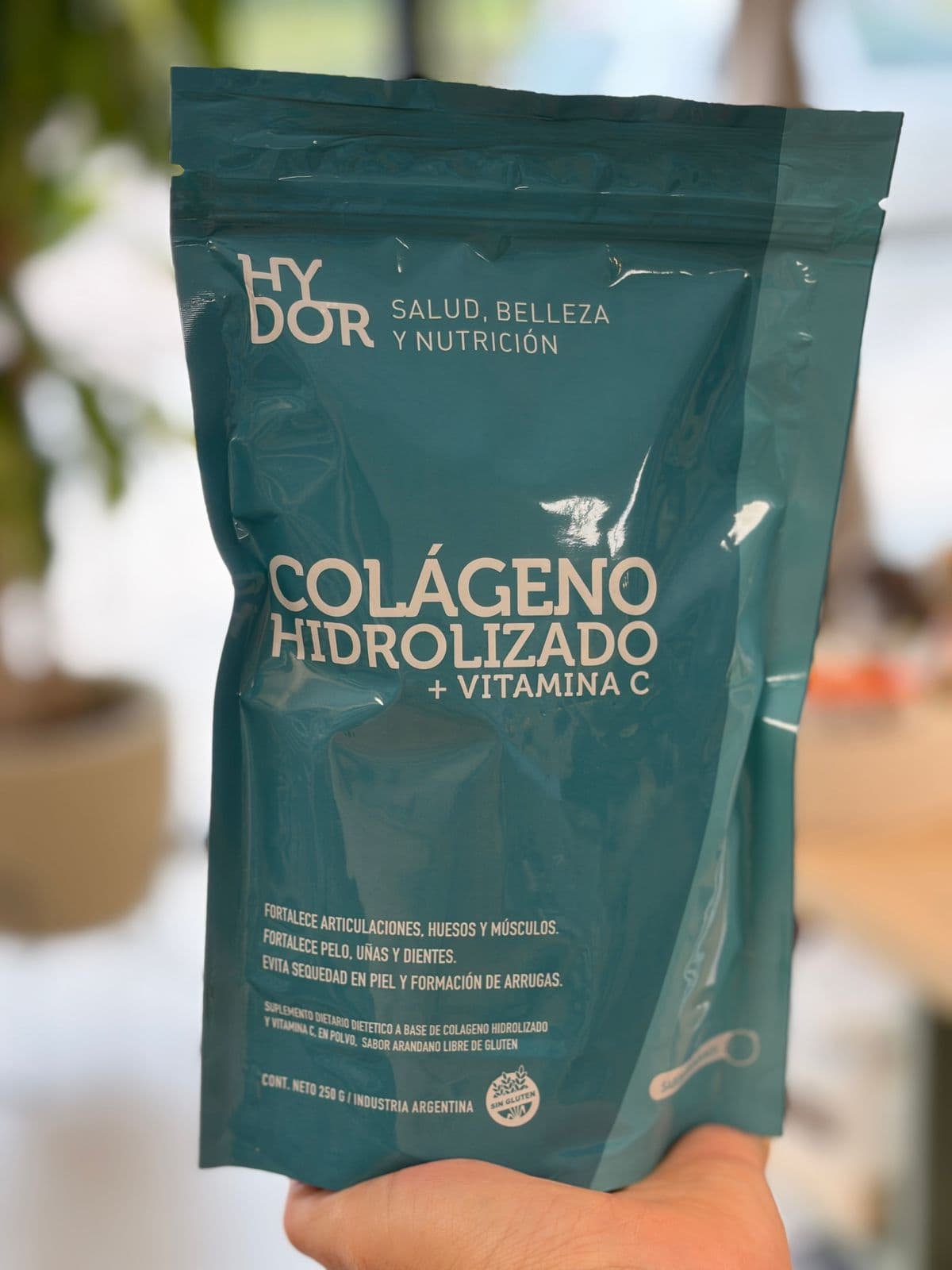 COLAGENO HIDROLIZADO + VIT C 250g HYDOR