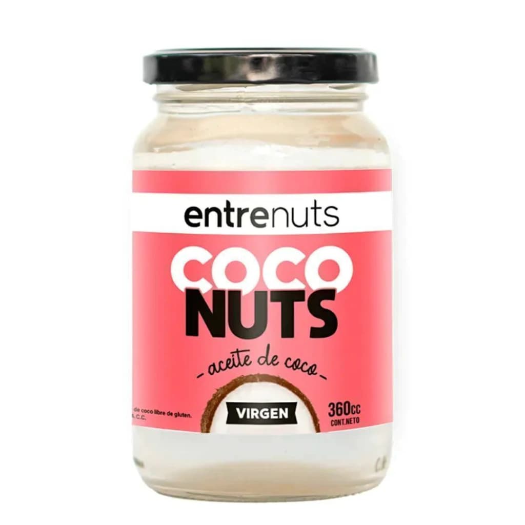 ACEITE DE COCO VIRGEN ENTRENUTS 360CC
