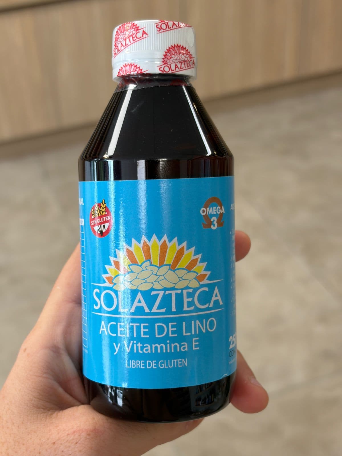 ACEITE DE LINO x 250cc SOLAZTECA
