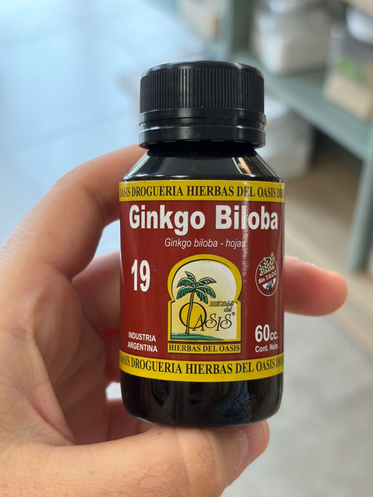 GINKGO BILOBA TINTURA MADRE