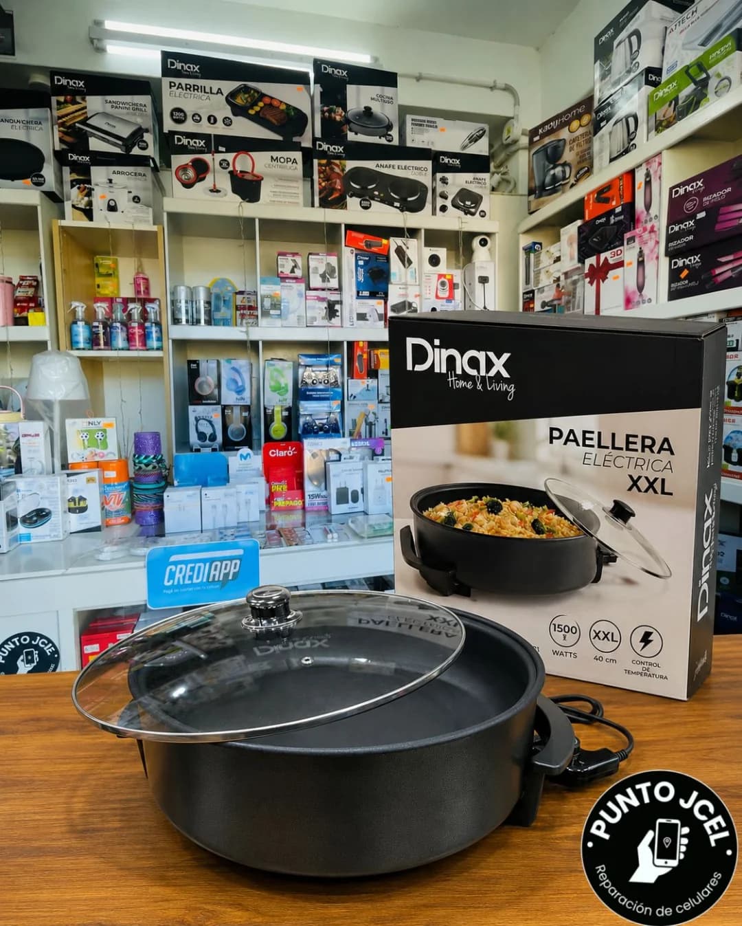 🔥 PAELLERA ELÉCTRICA XXL DINAX DE 8 LITROS 🔥
