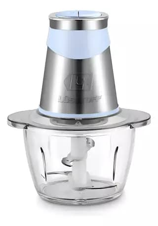 PICADORA LUSQTOFF 500W 1200 ML BOWL DE VIDRIO LQE