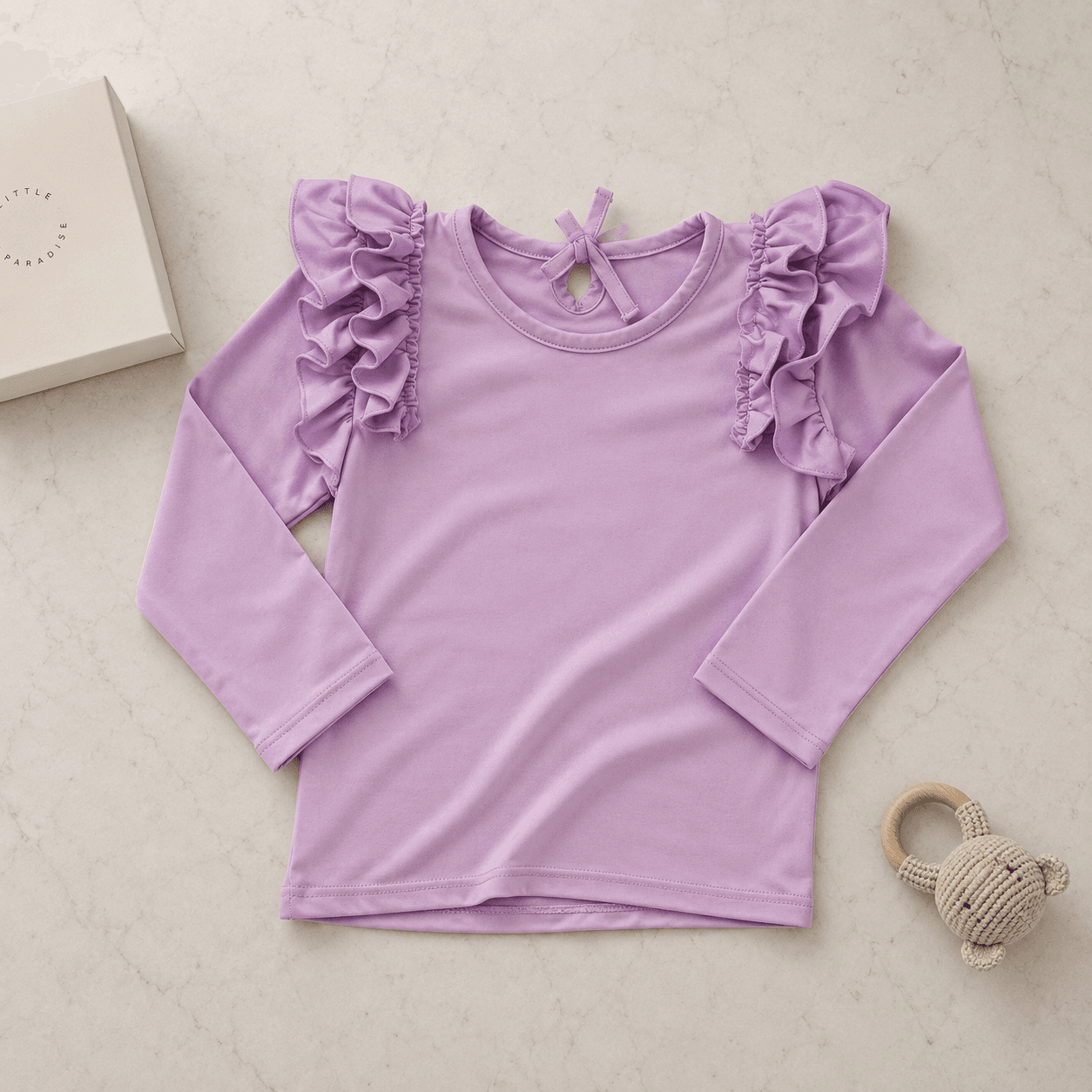 Poleras Volados Niña