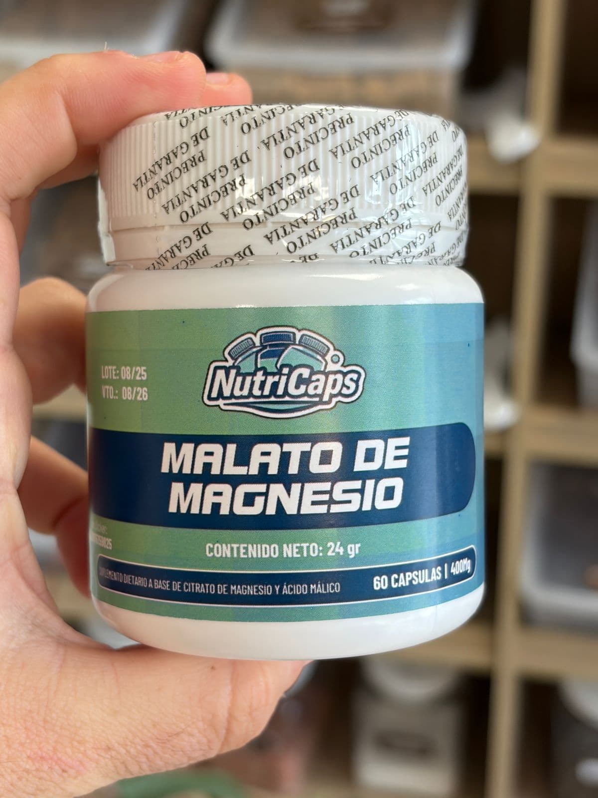 MALATO DE MAGNESIO X 60CAP